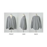 ロンT ワッフル キーネック | HUG.U | 詳細画像23 