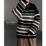 ニット ボーダー スポンジニット | HUG.U | 詳細画像12 