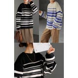 ニット ボーダー スポンジニット | HUG.U | 詳細画像19 