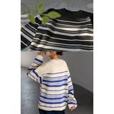 ニット ボーダー スポンジニット | HUG.U | 詳細画像9 