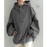 パーカー ナイロン 刺繍 | HUG.U | 詳細画像10 