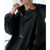 パーカー ナイロン 刺繍 | HUG.U | 詳細画像6 