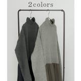 ワンピース ニット ドッキング | HUG.U | 詳細画像10 