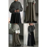 ワンピース ニット ドッキング | HUG.U | 詳細画像20 