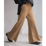 ライトブラウン | パンツ スーパーフレア レディース | HUG.U