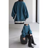 スウェット 裏シャギー 刺繍 | HUG.U | 詳細画像13 