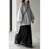 スウェット 裏シャギー 刺繍 | HUG.U | 詳細画像16 