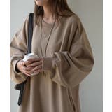 ワンピース スウェット お手入れ簡単 | HUG.U | 詳細画像11 