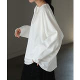 ホワイト | カットソー ロンT 裏 | HUG.U