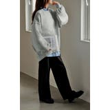 スウェット ロング ボリュームスリーブ | HUG.U | 詳細画像21 