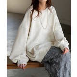 オートミール | スウェット ロング ボリュームスリーブ | HUG.U