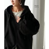 パーカー スウェット ワッフル | HUG.U | 詳細画像12 