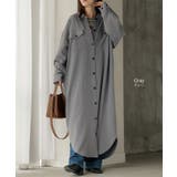 ワンピース シャツ 長袖 | HUG.U | 詳細画像14 