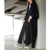 ブラック | ワンピース シャツ 長袖 | HUG.U