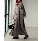 アースモカ | ワンピース シャツ 長袖 | HUG.U