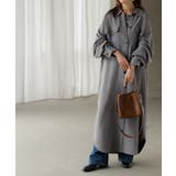 グレー | ワンピース シャツ 長袖 | HUG.U