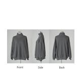 スウェット 裏シャギー タートルネック | HUG.U | 詳細画像23 