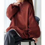 スウェット 裏シャギー タートルネック | HUG.U | 詳細画像8 