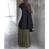 ネイビー | ベスト ジレ ロングベスト | HUG.U