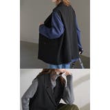 ジレ ウール ライク | HUG.U | 詳細画像6 