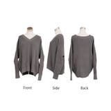 ニット ロング レディース | HUG.U | 詳細画像23 