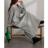 メランジグレー | ワンピース ワンピ ロング | HUG.U