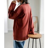 レッド | カットソー ロンT ポンチ | HUG.U