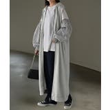 メランジグレー | ベスト ロング スウェット | HUG.U