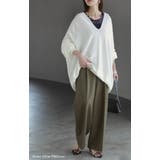 ニット Vネック コクーン | HUG.U | 詳細画像20 