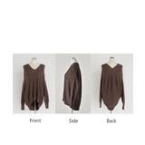 ニット Vネック コクーン | HUG.U | 詳細画像23 