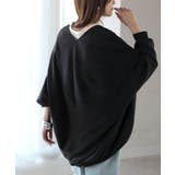 ニット Vネック コクーン | HUG.U | 詳細画像5 