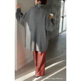 ニット タートルネック ケーブル | HUG.U | 詳細画像13 