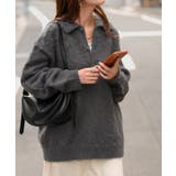 アースグレー | ニット シャギーニット レディース | HUG.U