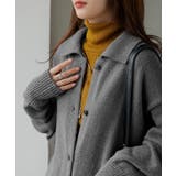 カーディガン ロング カシミヤタッチ | HUG.U | 詳細画像15 