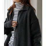 カーディガン ロング カシミヤタッチ | HUG.U | 詳細画像6 