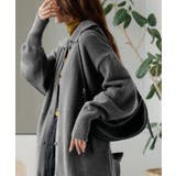 カーディガン ロング カシミヤタッチ | HUG.U | 詳細画像9 