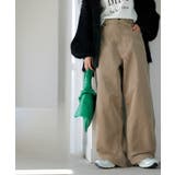 サンドベージュ | パンツ コーデュロイ ワイド | HUG.U