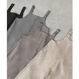 サロペット ウールライク イージーケア | HUG.U | 詳細画像3 