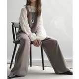 アースモカ | サロペット ウールライク イージーケア | HUG.U