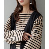 カットソー ロンT ボーダー | HUG.U | 詳細画像12 