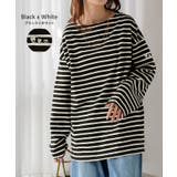 カットソー ロンT ボーダー | HUG.U | 詳細画像20 