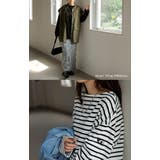 カットソー ロンT ボーダー | HUG.U | 詳細画像22 