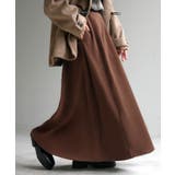 ブラウン | スカート ロング 特暖 | HUG.U