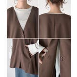 ジレ ロング 深V | HUG.U | 詳細画像23 