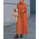 ワンピース ニット タートルネック | HUG.U | 詳細画像20 