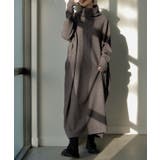 ミックスヘーゼル | ワンピース ニット タートルネック | HUG.U