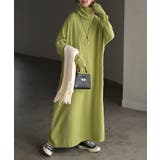 ピスタチオ | ワンピース ニット タートルネック | HUG.U