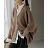 モカ | カーディガン ニット ドルマン | HUG.U