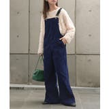 ワンウォッシュ | サロペット 綿100 コーデュロイ | HUG.U