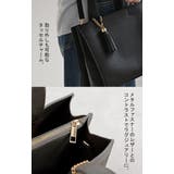 トート バッグ フェイクレザー | HUG.U | 詳細画像17 